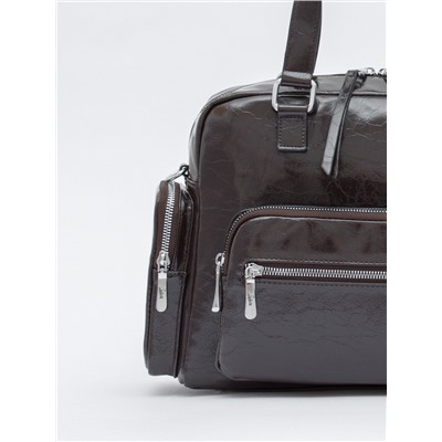 Сумка 5602S d.gray Velina Fabbiano-Safenta