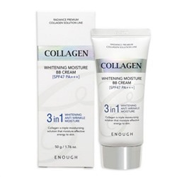 521207 Enough BB-крем с морским коллагеном / Сollagen 3 in1 whitening moisture BB Cream SPF47 PA+++, 50 мл