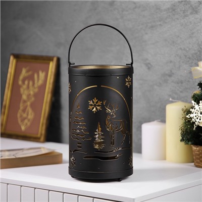 Фигура световая «Лесная поляна», 12.3×21 см, 1 LED. батарейки АААх3 (не в компл.), свечение тёплое белое