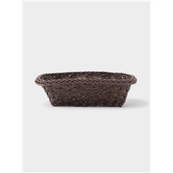 Корзинка для подачи Доляна «Древо», 24×17×7 см, коричневая