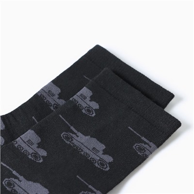 Набор подарочный «Этель. Танк», плед 75×100 см, носки, 2 пары, термостакан