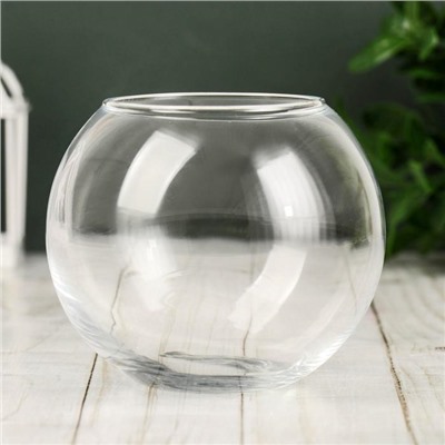 Ваза Paşabahçe «Флора», d=7.5 см, стекло, прозрачная