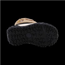 Ботинки на меху T5022-1F бежевые