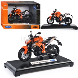 Мотоцикл 1:18 KTM 1290 SUPER DUKE R, оранжевый