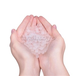 Пули (гидрогель) для детского оружия, 7-8мм. Светятся в темноте, 30g.