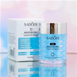 Питательный крем для глаз SADOER с гиалуроновой кислотой, против отечности и морщин, 60 г