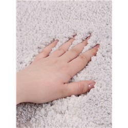 Коврик Savanna Cloud, 58×82 см, ворс 2 см, микрофибра, серый