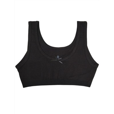 4768-02 Топ для девочки черный (BAYKAR)