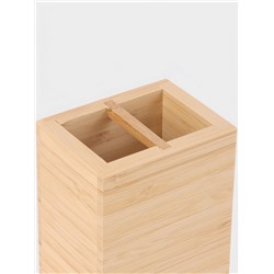 Набор аксессуаров для ванной SAVANNA BAMBOO, дозатор, стакан, мыльница