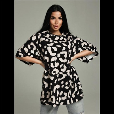 Футболка Ирбис (Чёрный)