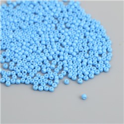 Бисер стекло 12/0 «Голубой», ровный №671, 450 г