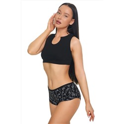 Топ бельевой кроп майка трикотажная хлопок НАТАЛИ, 1126609