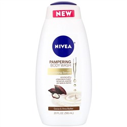 Nivea, Гель для душа для ухода за телом, кокос и масло ши, 591 мл (20 жидк. унций)