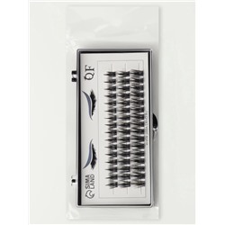 Набор накладных ресниц «Аниме», пучки, 10, 12, 14 мм, чёрные