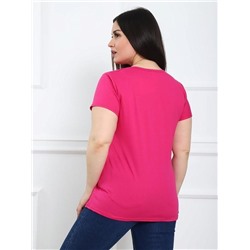 Футболка "Холидей" (Фуксия)