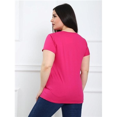 Футболка "Холидей" (Фуксия)