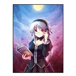 Холст с красками 22х30 по номерам "Девочка с книжкой" (16цв.)