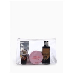 Косметичка для бассейна с застёжкой зип-лок, средний размер, прозрачная