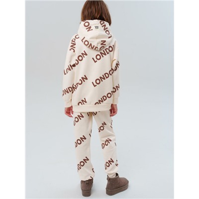 Комплект трикотажный для девочек: толстовка, брюки