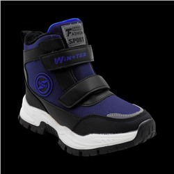 Ботинки мембранные на меху А7717-10 синие