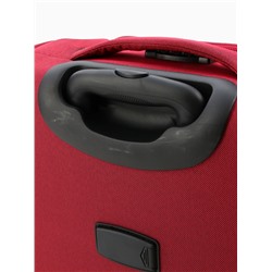 УЦЕНКА Чемодан на колёсах Royalbag маленький 46 л (S), на молнии, с увеличением, кодовый замок, 4 колеса, розовый