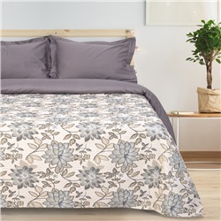 Покрывало гобеленовое Этель «Роскошь», серебряный, 140×200 см, п/э 80%, хлопок 20%, 450 г/м