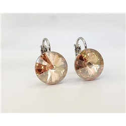 Серьги с кристаллами Swarovski