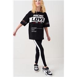 Брюки трикотажные для девочек (легинсы) PLAYTODAY, 1240266