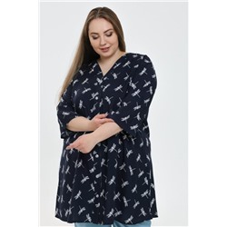 Пуговка Стрекоза чернильный