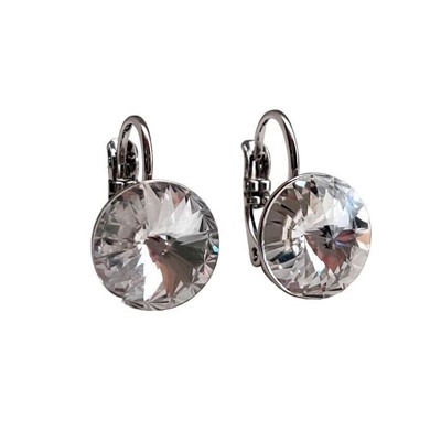 Серьги кристаллами Swarovski