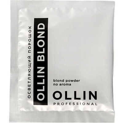 OLLIN BLOND Осветляющий порошок 30г саше/ Blond Powder No Aroma