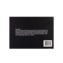 NJ Cosmetics Палетка глиттеров для лица с блестками