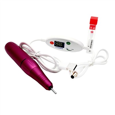 Nail Art Машинка для маникюра и педикюра / C60  Machine Fiashing Mei Red, 25 Вт 21339