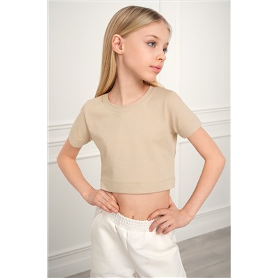 Укороченная футболка для девочки Happyfox