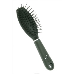 Dewal Beauty Щетка для волос массажная овальная мини / Шарм DBH2386, черный KRISTALLER, 1117499