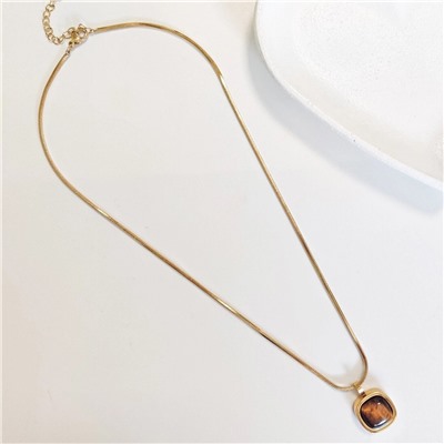 Колье "ТИГРОВЫЙ ГЛАЗ"