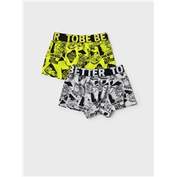 Трусы трикотажные для мальчиков - боксеры, 2 шт в комплекте