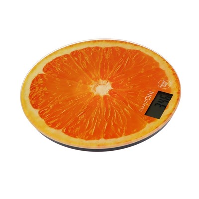 УЦЕНКА Весы кухонные Luazon LVK-701, электронные, до 7 кг, рисунок «Апельсин»