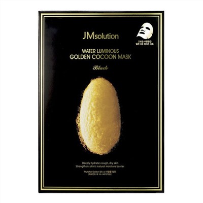 JMsolution Тканевая маска с протеинами кокона шелкопряда / Water Luminous Golden Cocoon Mask, 45 мл 19113