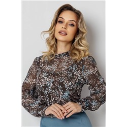 Блузка женская  7052/09/Коричневый