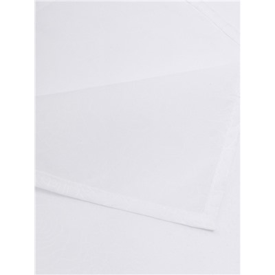 Скатерть DomoVita белая жаккард, рисунок МИКС (80% полиэстер, 20% хлопок) микрофибра 100×150