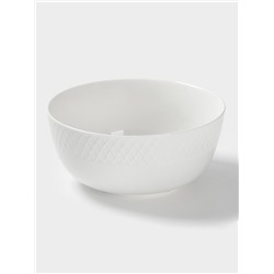 Салатник Wilmax «Юлия Высоцкая», 1.3 л, d=18 см, фарфор, белый