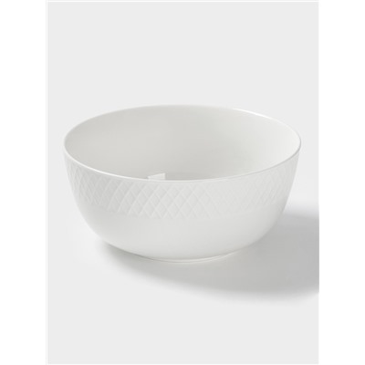 Салатник Wilmax «Юлия Высоцкая», 1.3 л, d=18 см, фарфор, белый