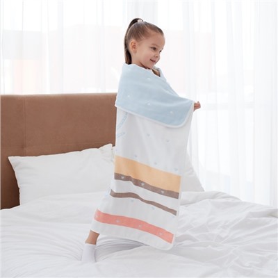 Полотенце детское Крошка Я «Magic» 95×100±5 см, цвет голубой, 100% хлопок, 280 г/м²