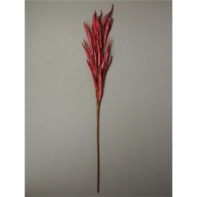 Ветка декоративная 85 см / RW-317-2 /уп 12/144/винный цвет