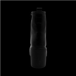 Ботинки из натуральной кожи на меху РМ-094-1 черные