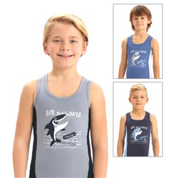 2656 майка для мальчиков многоцвет (BAYKAR)