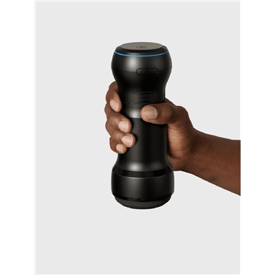 Ченый мастурбатор с интерактивная насадкой PowerBlow   Feel Pocket Stroker