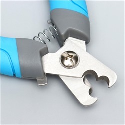 Когтерез боковой с 2 отверстиями, 16.5×7×2 см, эконом, микс цветов