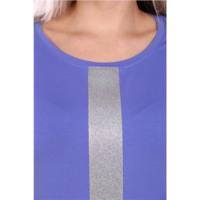 Футболка "Люрекс" (Сиреневый)